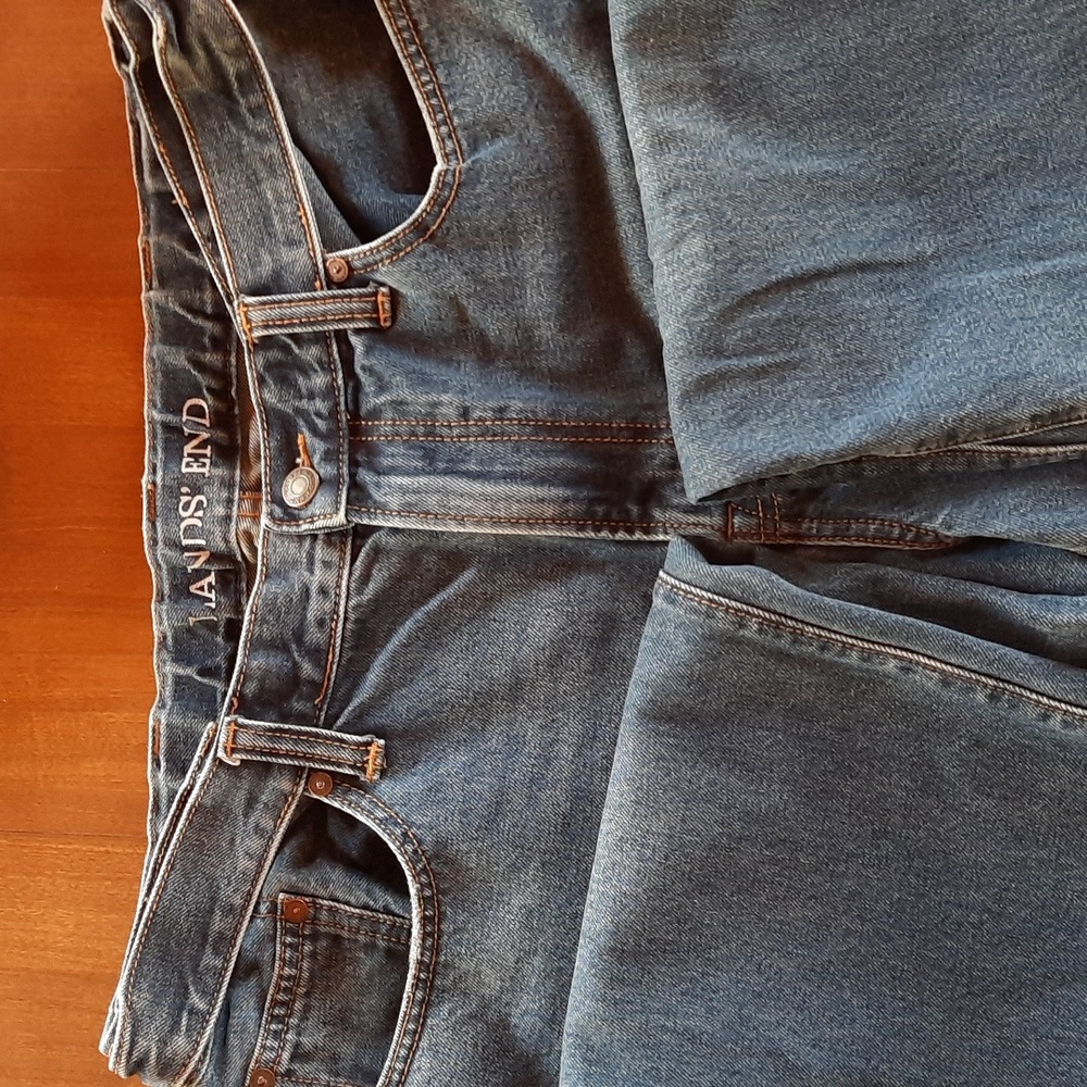 Lands' End Traditional Fit Size 35 Men's Jeans